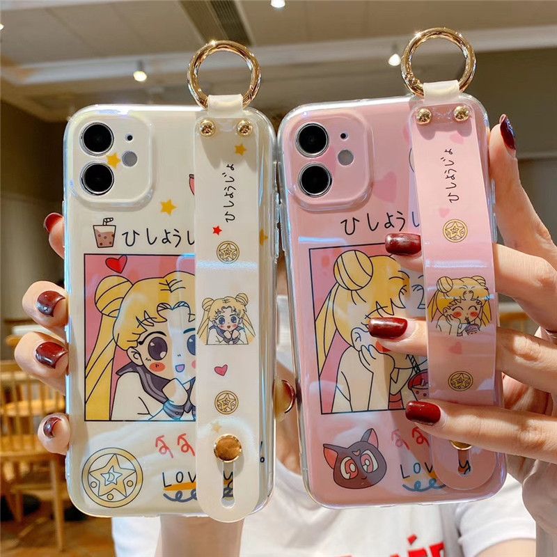 Japón historieta del Anime Sailor Moon Luna del gato caja del teléfono suave para el iphone Japón historieta del Anime Sailor Moon Luna del gato caja del teléfono suave para el iphone