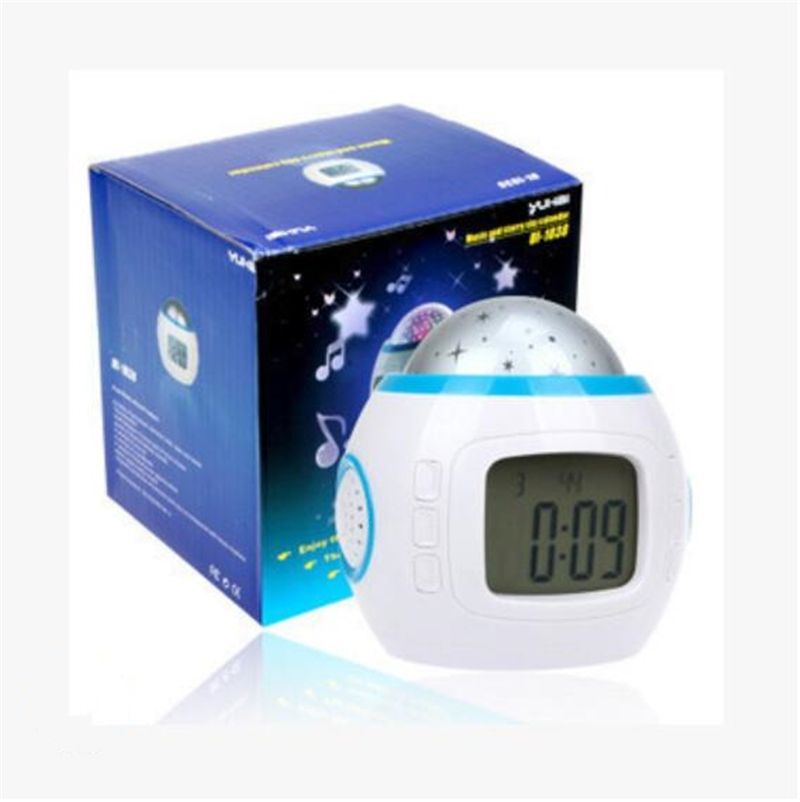 Cambio de color Digital LED Alarm Reloj