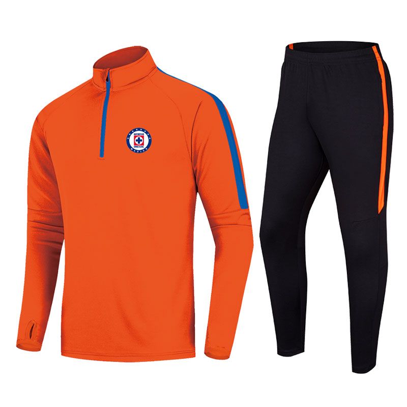 Compra Traje Traje De Entrenamiento De Fútbol Correr Al Aire Libre Suelta Y  Cómoda De Los Hombres Respirables Cruz Azul F.C Otoño Y El Invierno De  Fútbol Chándales Barato | Entrega Rápida
