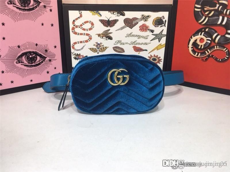 baby blue bum bag