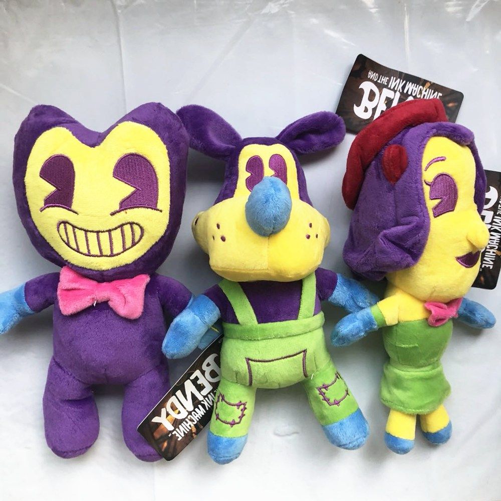 bendy and the ink machine bendy bendy blacklight beanie plush
