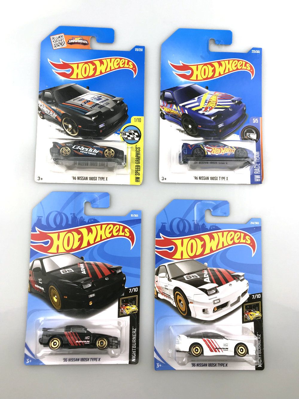 hot wheels 96 nissan 180sx type x