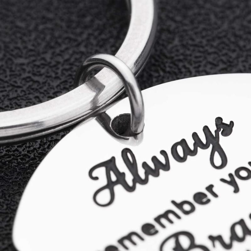 Stronger Than Believe Inspirational Bible Verse Keychain Perfect Graduation  Gift For Family, Son, Daughter Bold And Personal Keyring From Alley66,  $11.56