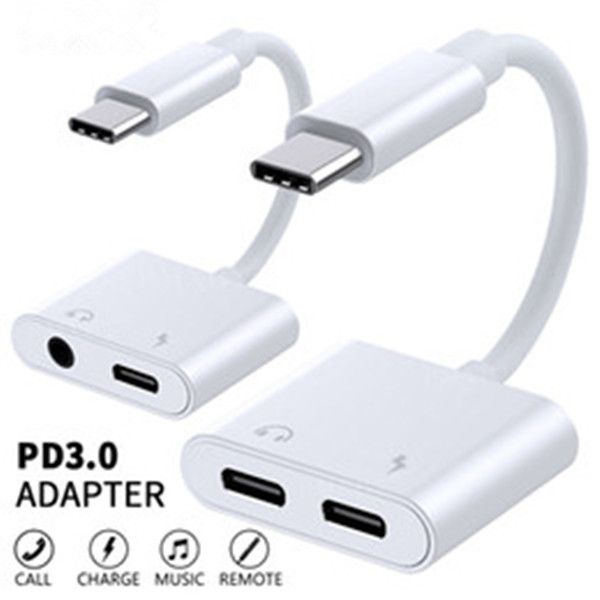 Satin Al Donusturucu Icin Samsung S20 S10 Huawei Sarj Usb C 2in1 C Tipi 3 5mm Jak Kulaklik Adaptoru Baglayici Aux Ses Kulaklik Usb C Tl9 33 Dhgate Comda