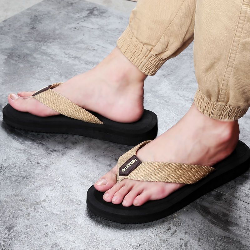mens fashion flip flops