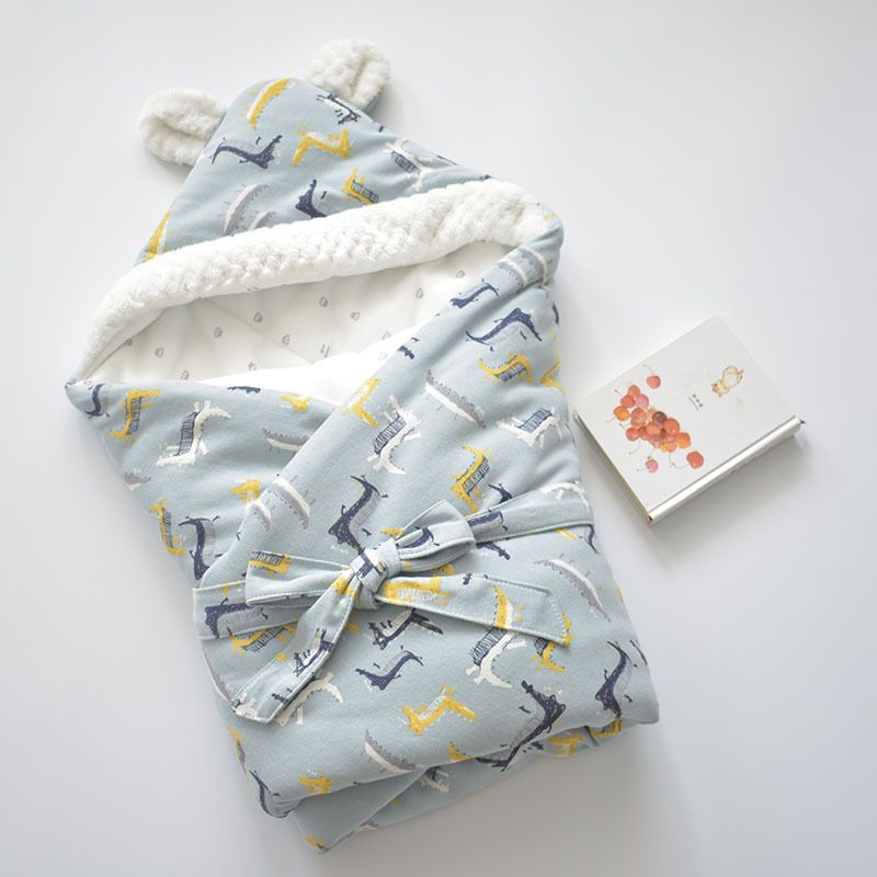 winter baby swaddle