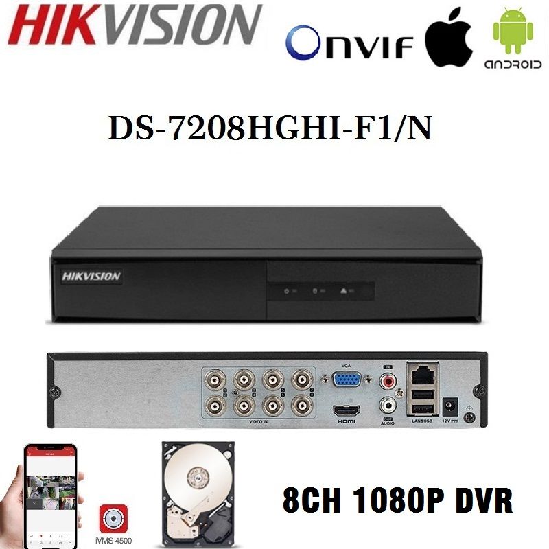 Best And Cheapest Nvr Kits Hikvision Dvr English Version Ds 74 08 16hghi F1 N 1080p 4 8 16ch Dvr Supports Analog Hdtvi Cvi Ahd Security Camera1 For Sale Dhgate Com