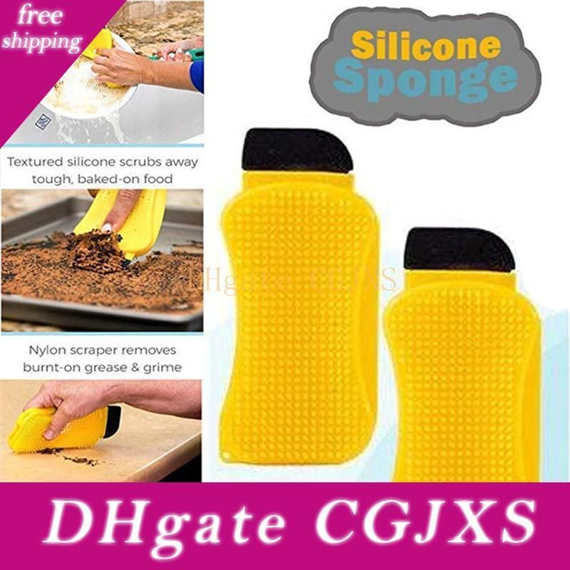silicone cleaning sponge