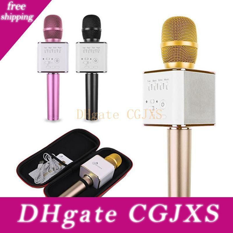 handheld microphone with speaker