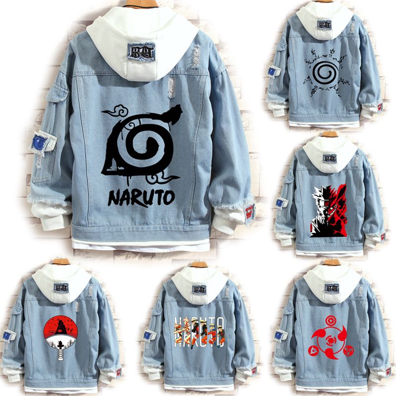 uchiha jean jacket