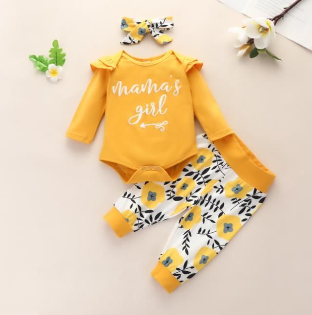 # 1 brief baby meisje kleding set