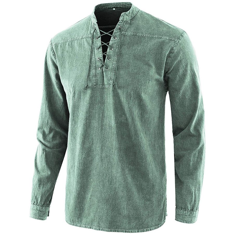 Kurta Mens Dress T Shirts Loose Kaftan 