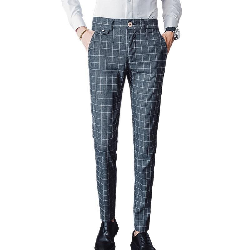 business casual plaid pants