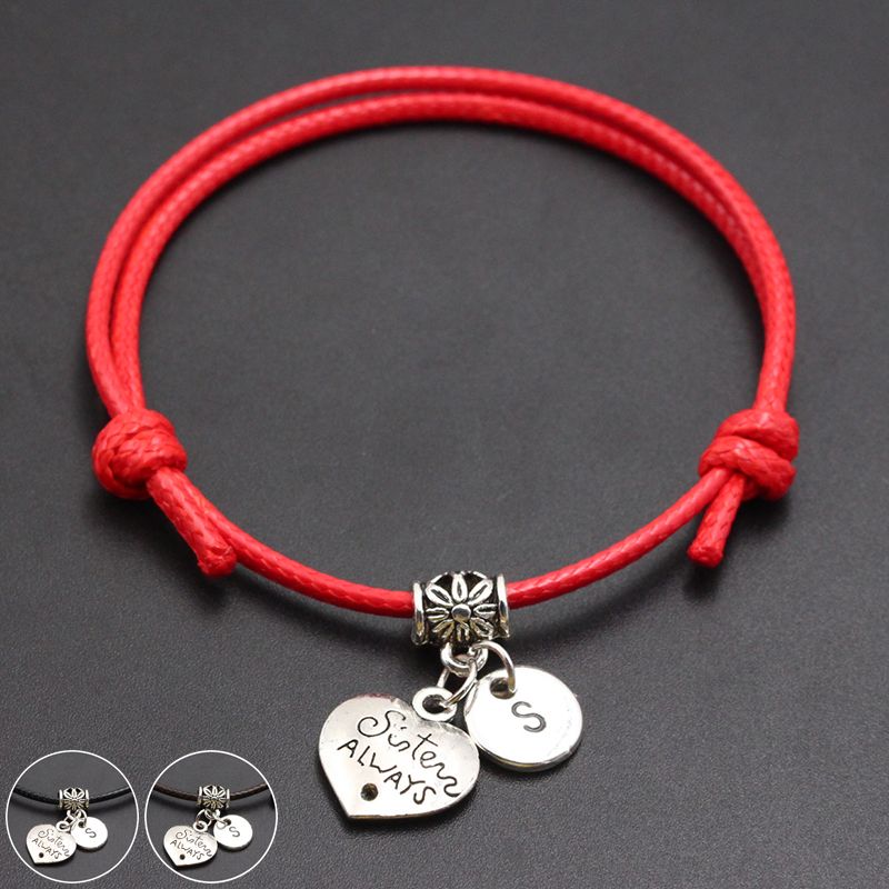 2020 A Z English Alphabet Sister Always Best Friend Pendant Red Thread String Bracelet Handmade Diy Lucky Rope For Women Men From Pickled 40 25 Dhgate Com - Diy Best Friendship Pendants 2020 A Z English Alphabet Sister Always Best Friend Pendant Red Thread String Bracelet Handmade Diy Lucky Rope For Women Men From Pickled 40 25 Dhgate Com - Diy Best Friendship Pendants