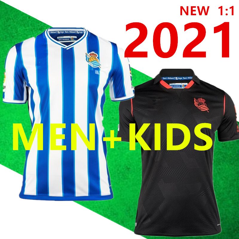 2021 20 21 Real Sociedad Soccer Jerseys Kids Kits+Socks ...
