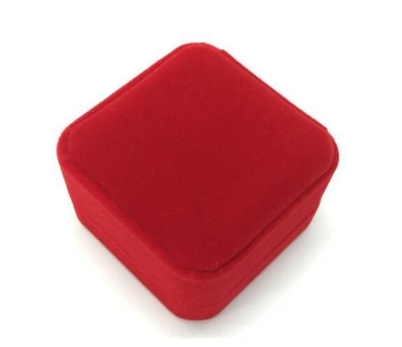 Red velvet box for Medals