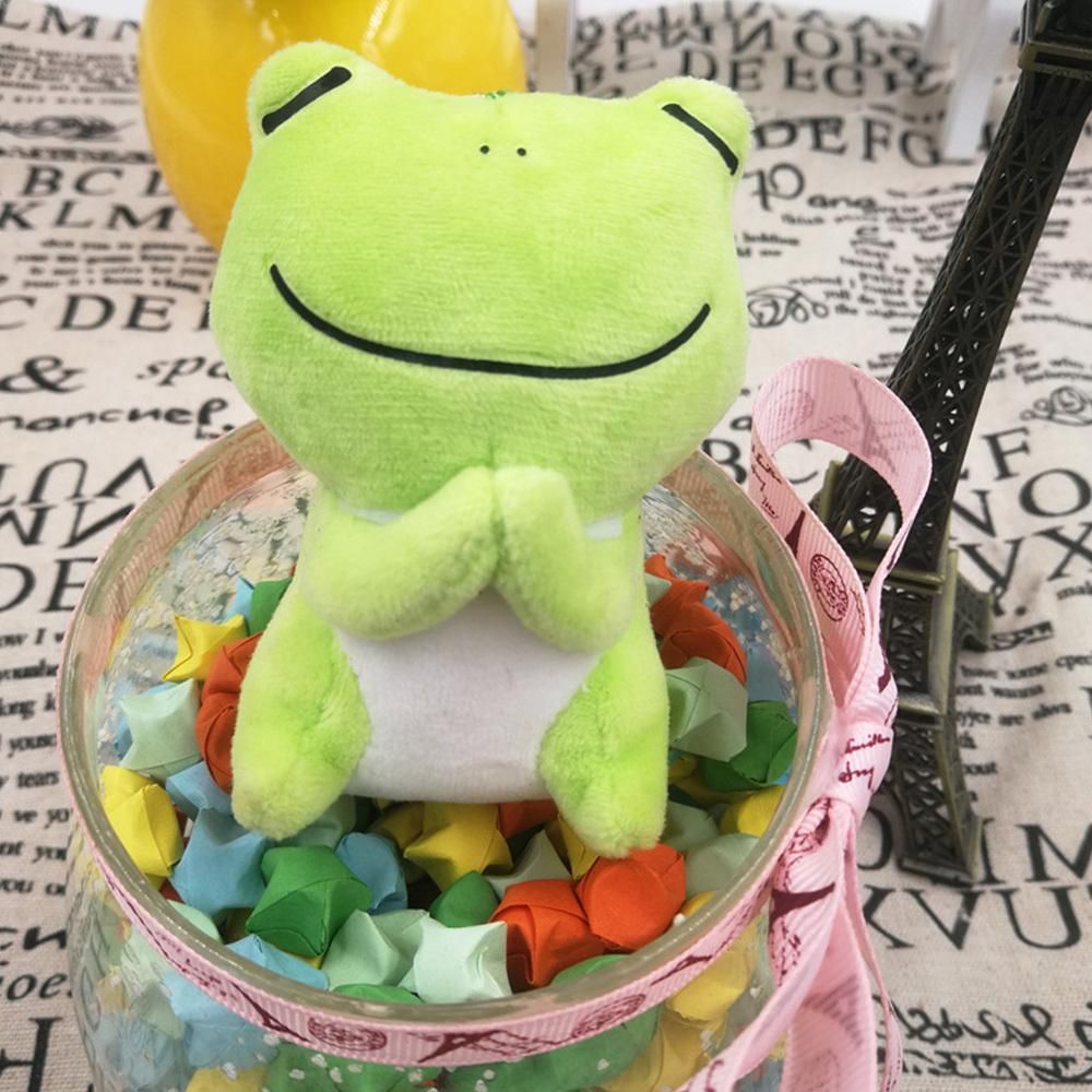 small stuffed frog