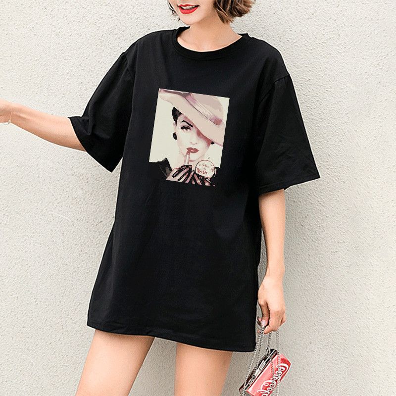 patterned t shirts ladies