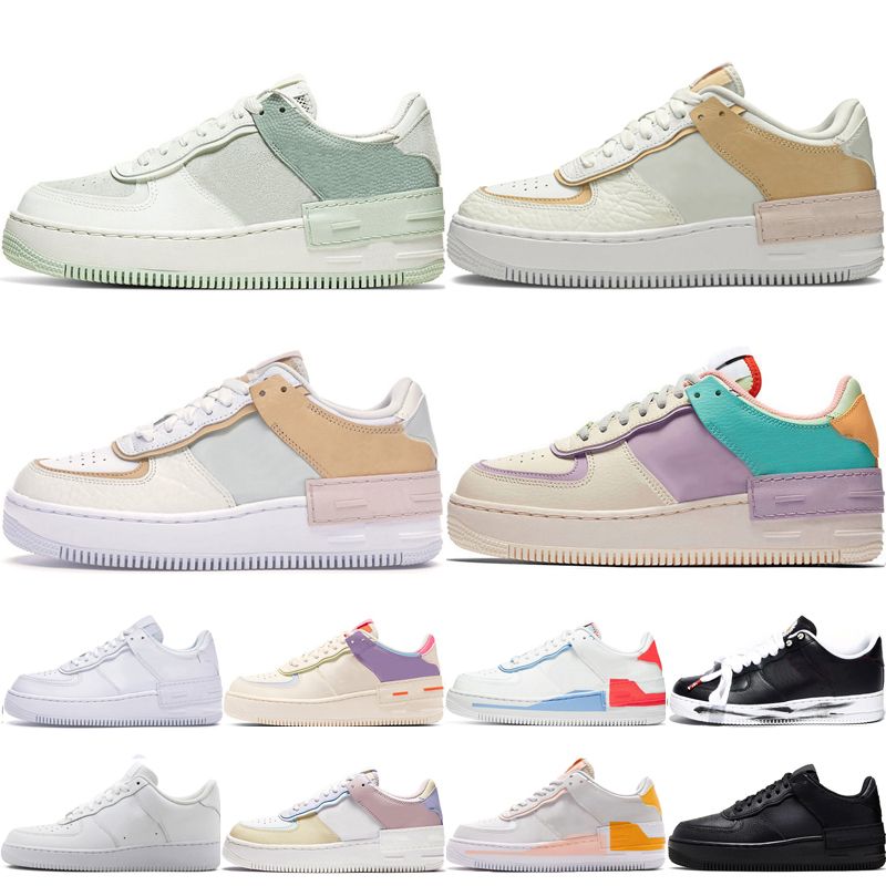 Compre Nike Air Force One 1 Af1 Airforce One Más Nuevos Hombres Altos  Mujeres Bajo Negro Blanco Trigo Uno Zapatos Malla Uno Para Mujer Diseñador  De Deporte Zapatillas A 27,17 € Del