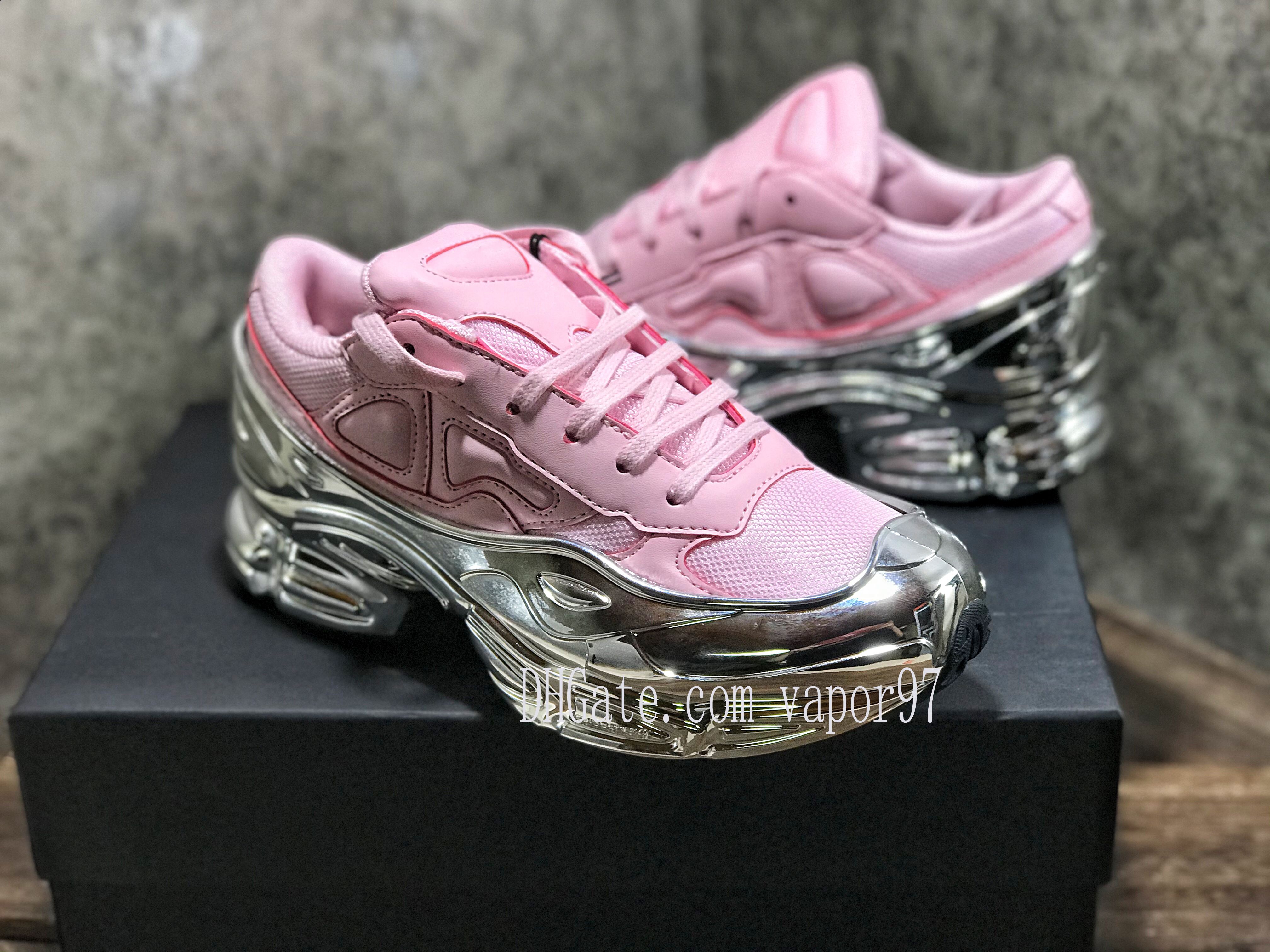 pink metallic raf simons