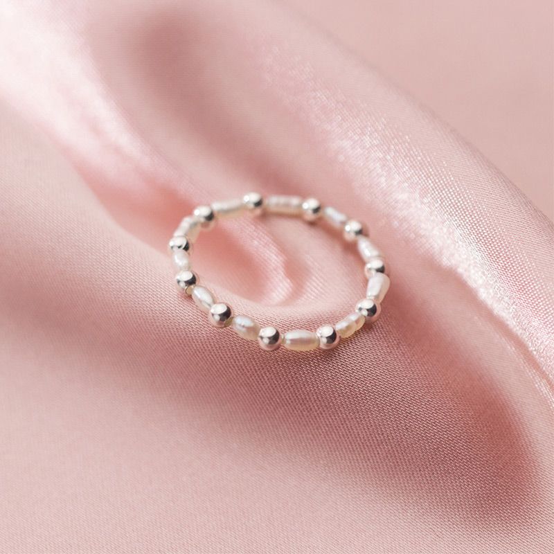 beaded elastic rings