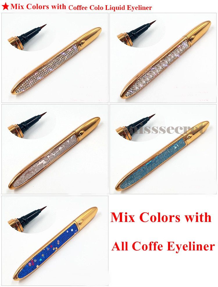 Mix style with coffe eyeliner