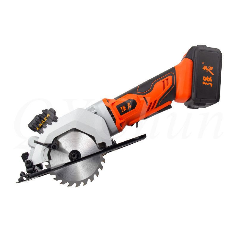 Tratamiento de la madera pequeña motosierra hogar minisierra portátil de disco de sierra sierra cortadora del herramienta circular eléctrica recargable