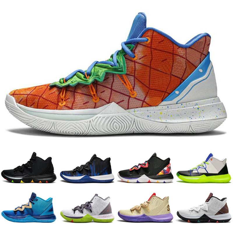 kyrie irving spongebob mens shoes