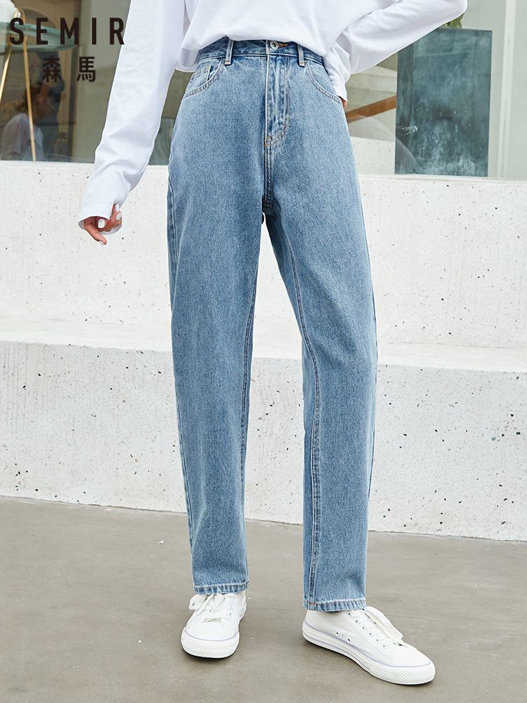 ladies tapered jeans