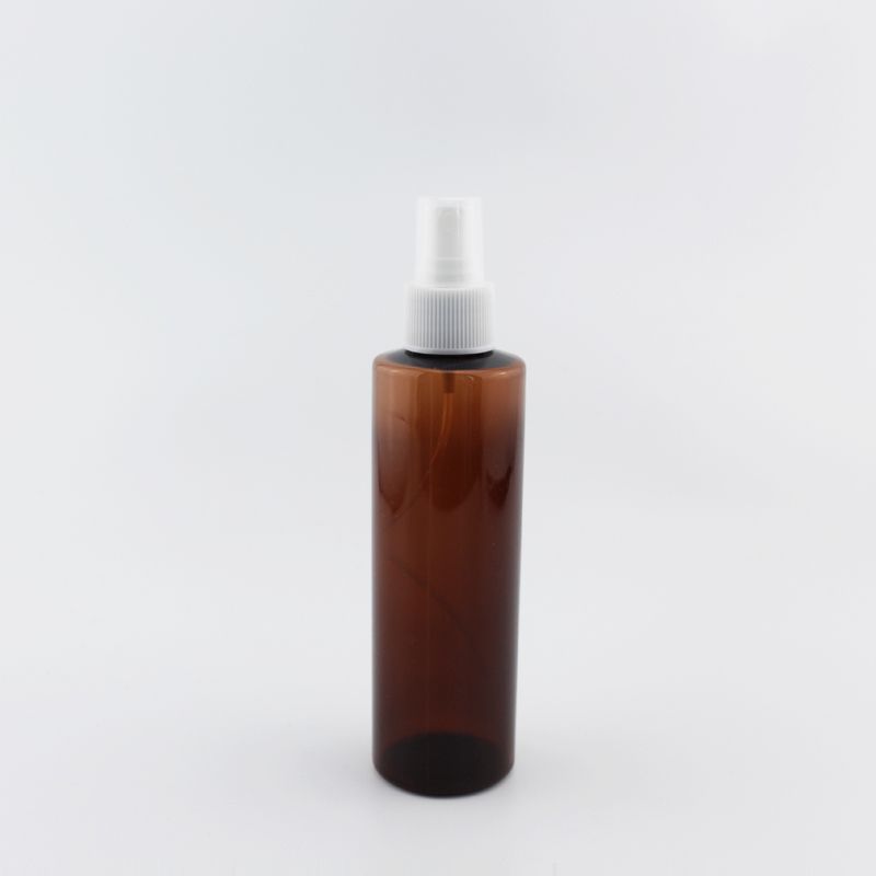 200ml Brown Bottle White PET