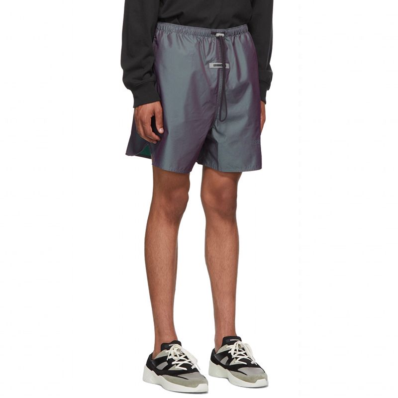 Fear of God Essentials Iridescent Running Shorts Size Large
