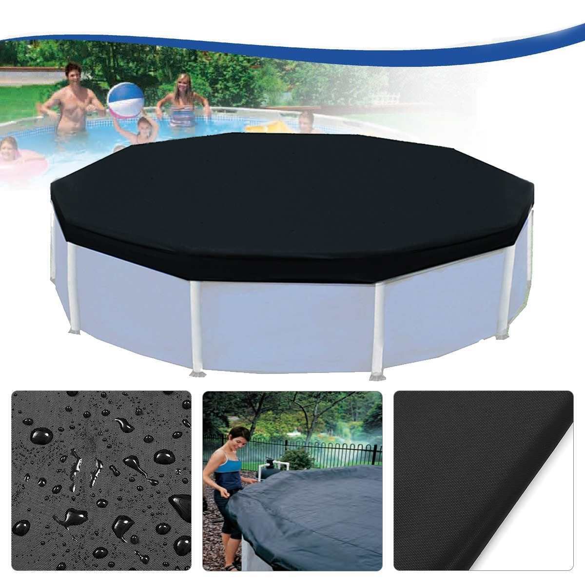 12ft above ground pool cover