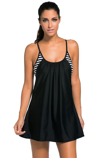 layered swimdress