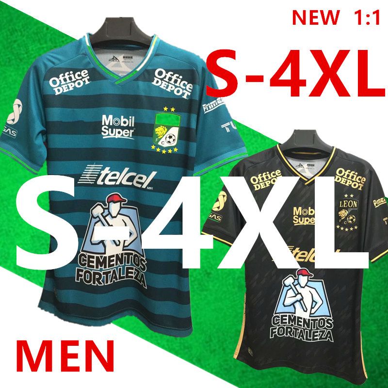 S 4xl New 21 Mexico Leon F C Soccer Jersey S 4xl Liga Mx Club Leon Home 3rd Football Shirts