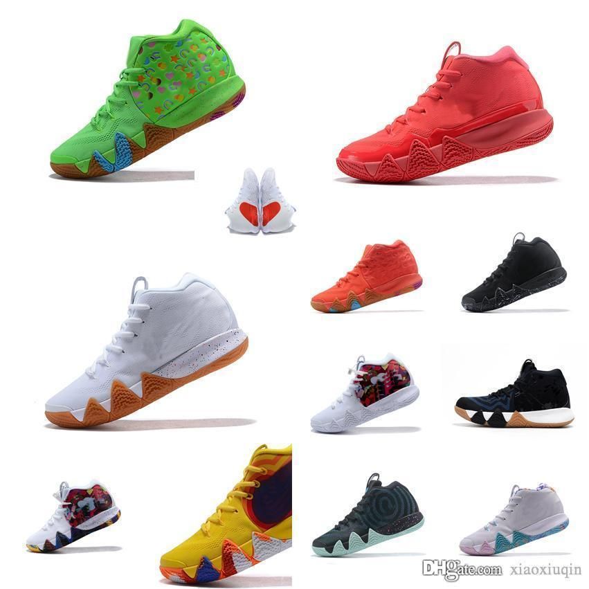 kyrie irving shoes lucky charms green