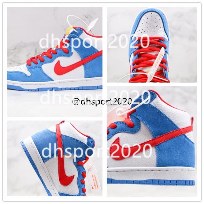 Compra Nike Air Jordan Retro 1 SB DUNKS High Doraemon Blue White Red  Boarding Shoes Men Women Casual Shoes CI2692 400 US5.5 11 Barato | Entrega  Rápida Y Calidad | Es.Dhgate