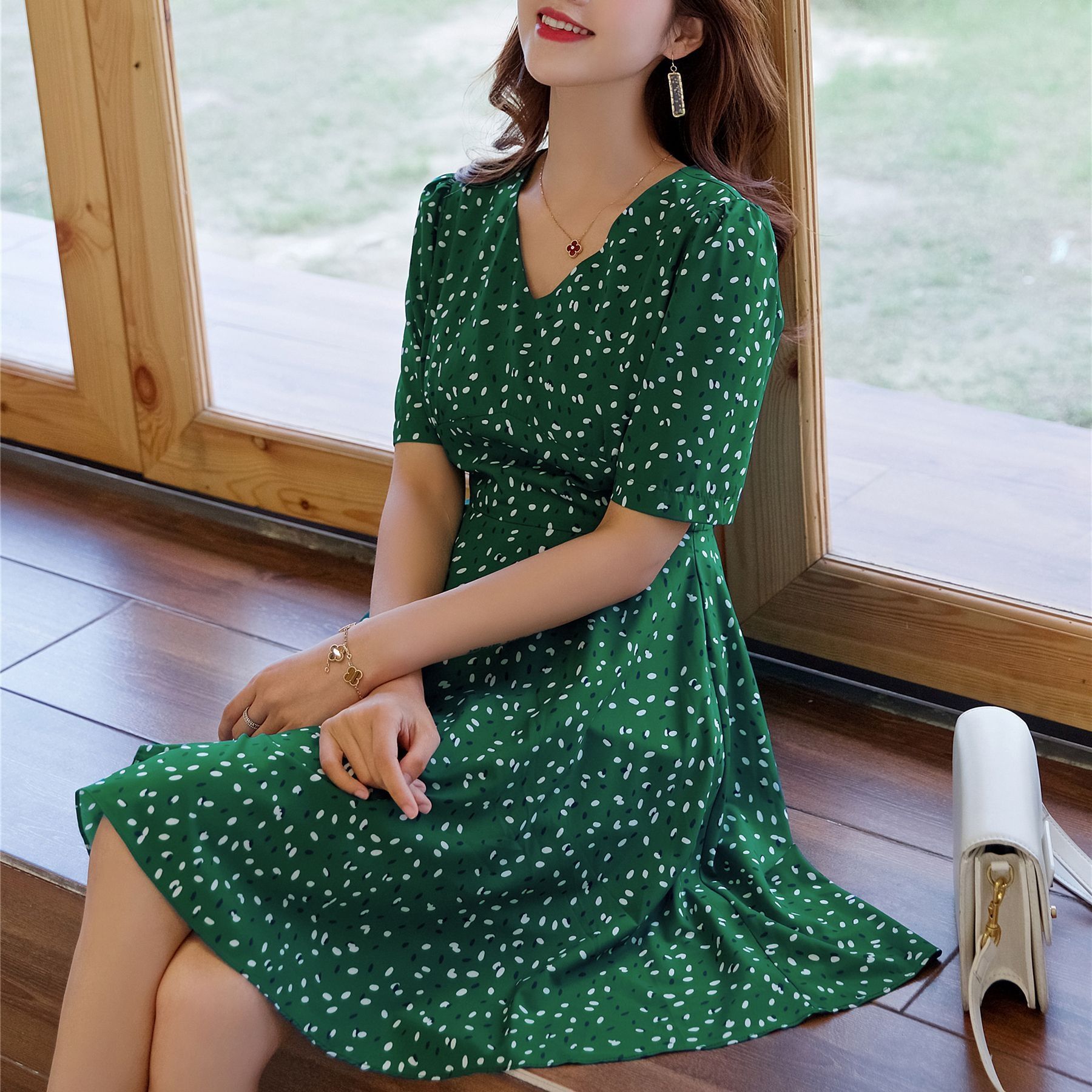 elegant tea dress