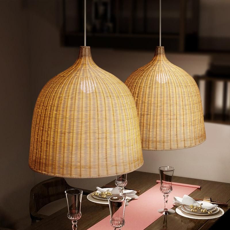 Bulk Southeast Asia Hand Made Bamboo Pendant Lights Chinese Classical Art Decor Wooden Lamp Restaurant Bar Hanglamp Luminaria From Huxiaoan 88 45 Dhgate Com Bamboo Pendant Lights, Cage Bamboo Pendant Lamp Shader