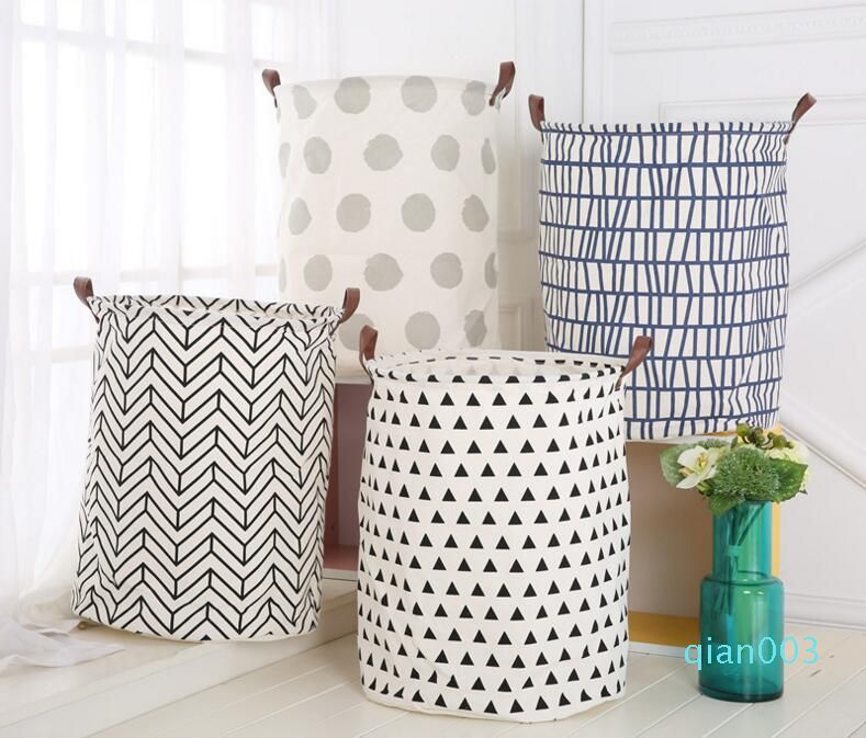 kids canvas storage bins