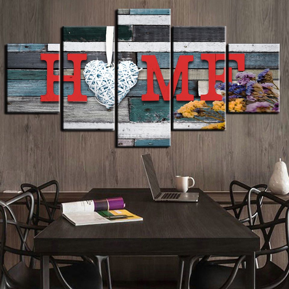 2020 Home And Love Modern Wall Art Red Canvas Art Wall Decor Color Wall Paintings For Bedroom Kitchen Living Room From Meiledipainting 24 67 Dhgate Com