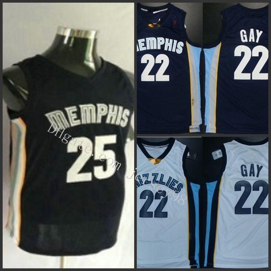 rudy gay memphis jersey