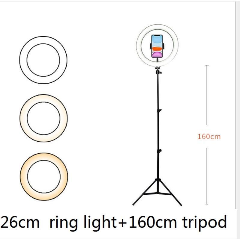 ضوء + 160CM ترايبود