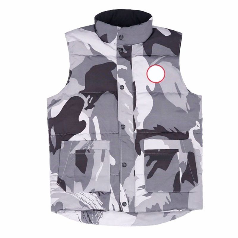 Grijs camouflagevest