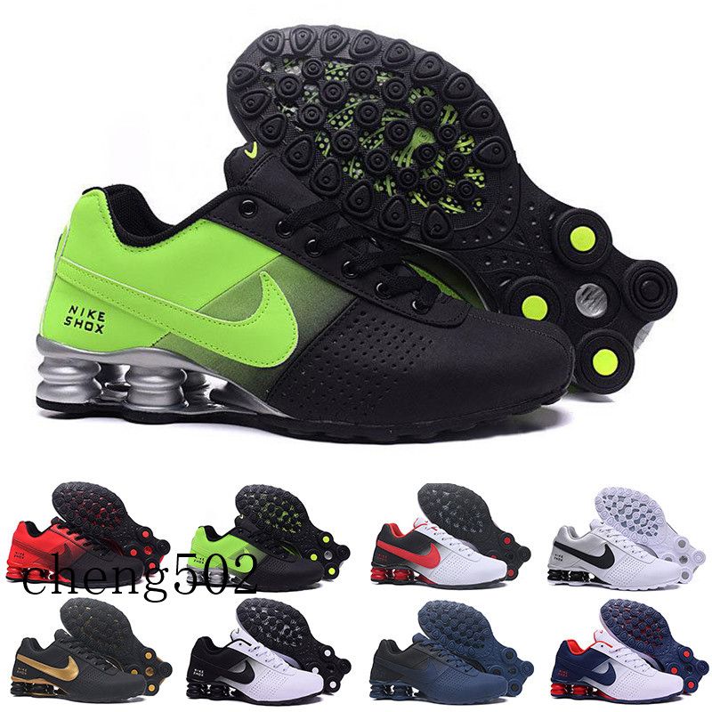 nike Tn plus shox 809 high quality New Shox Deliver 809 Men Running Shoes Cheap Famous DELIVER OZ NZ Men Sneakers Black White Blue Increased Shoe YUJJ