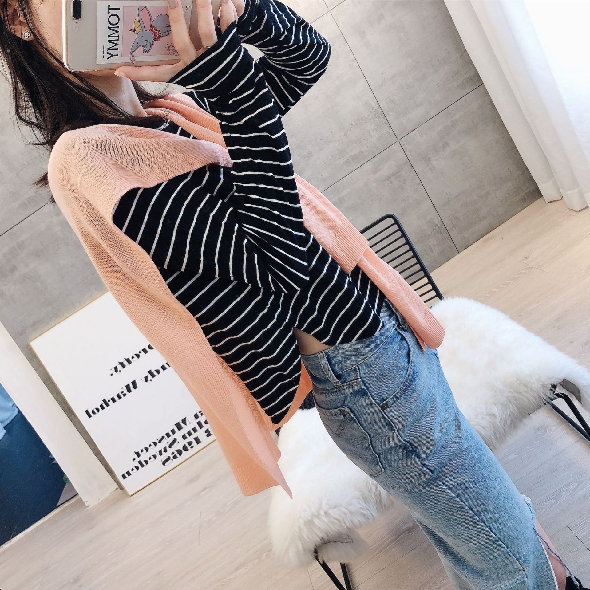 Korean Dongdaemun Knitted Womens 2020 Scarf Shawl Coat Shawl New Summer Korean Style Loose Slimming Thin Scarf Coat Mens Silk Scarves Hijab From Hungrydhgate 18 1 Dhgate Com