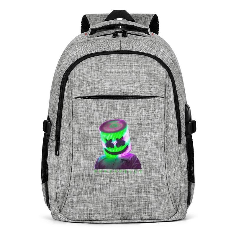 marshmello face backpack