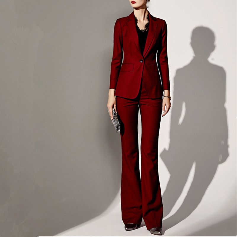 Red female suit Clearance