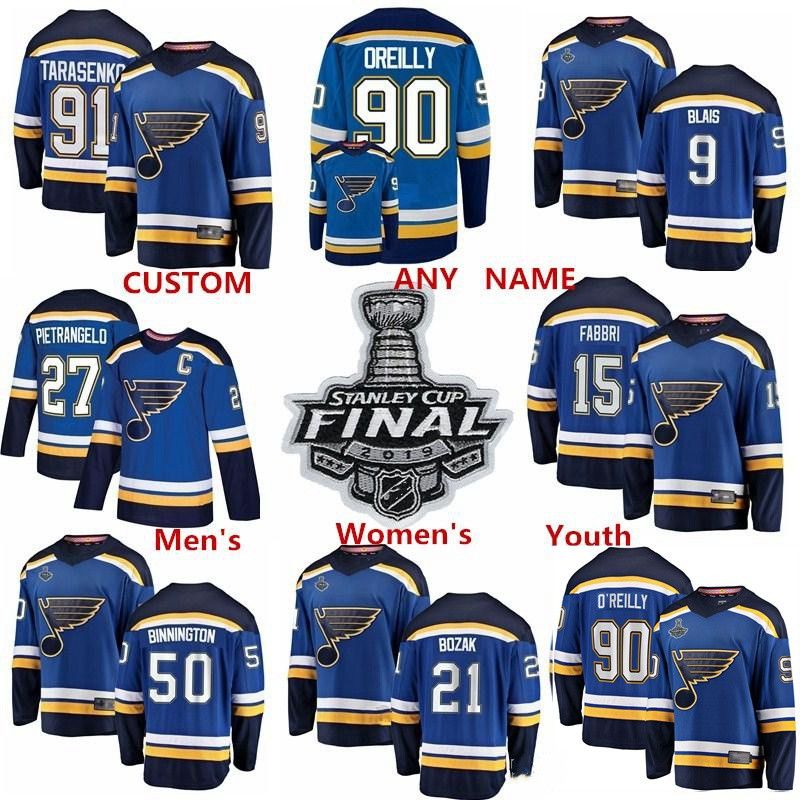 blues jersey with stanley cup patch