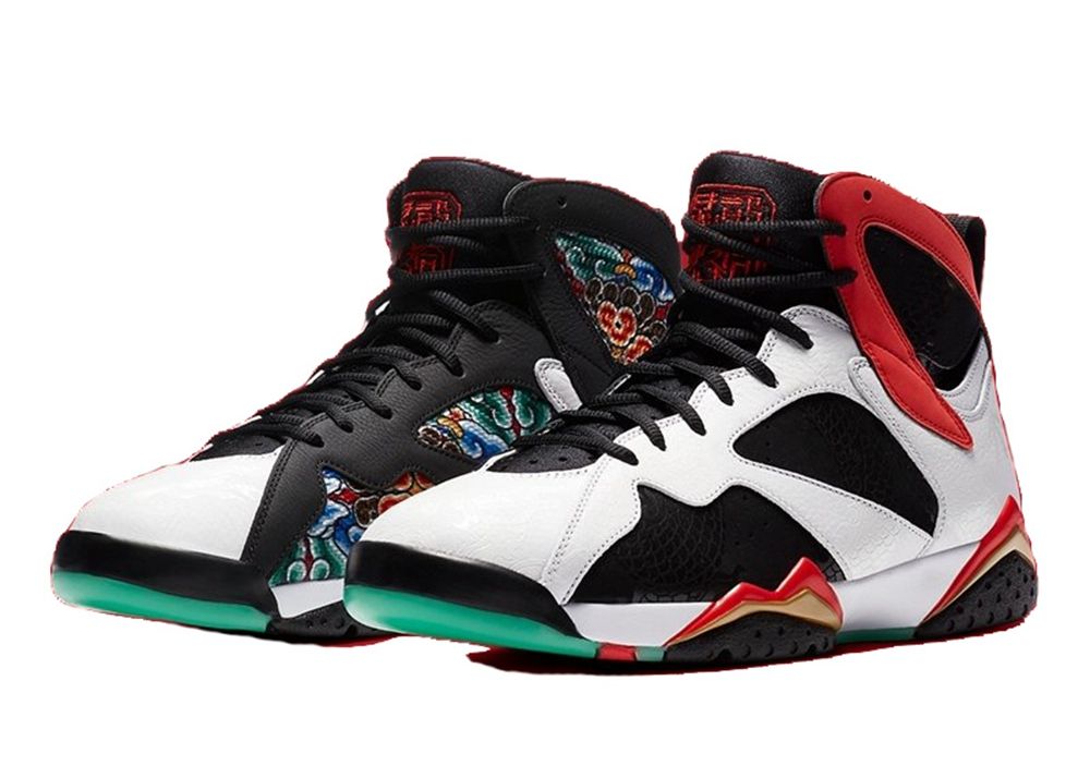 black and red 7s