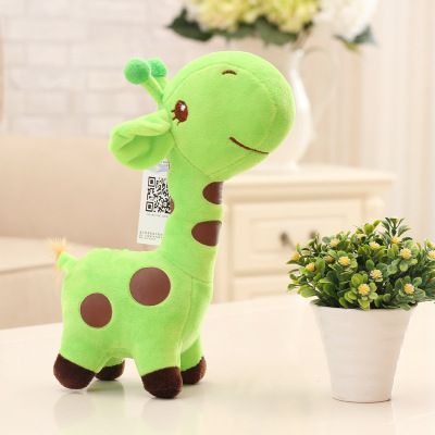 rainbow giraffe stuffed animal